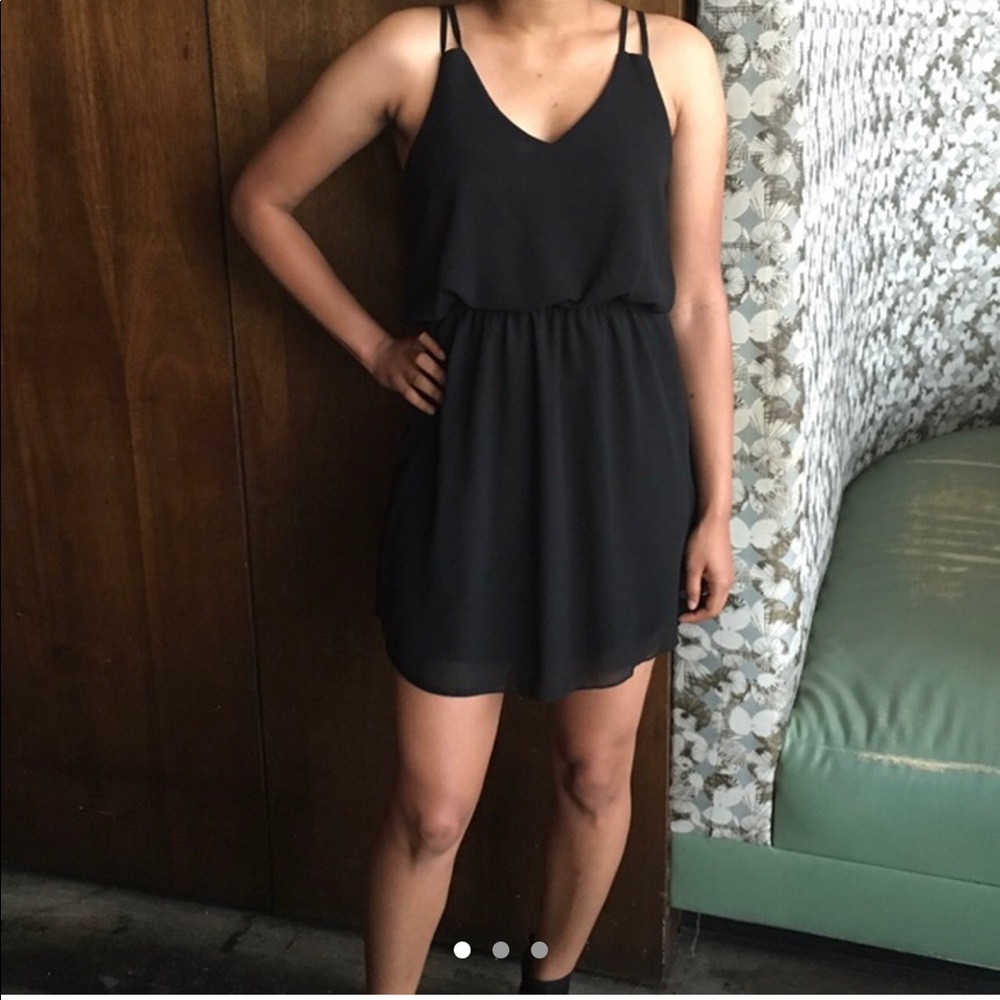 Little black skater dress